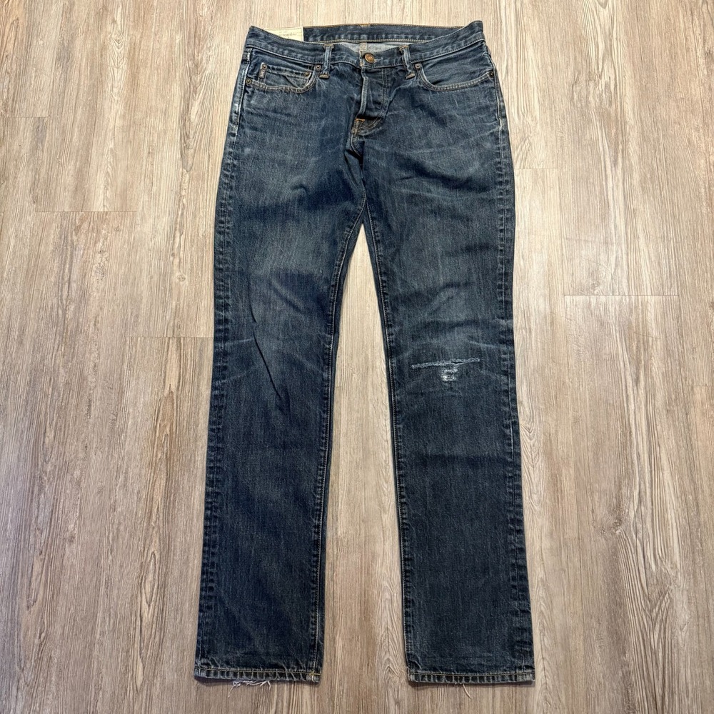 Abercrombie & Fitch Mens 32x34 Y2K Skinny Slim Straight Jeans